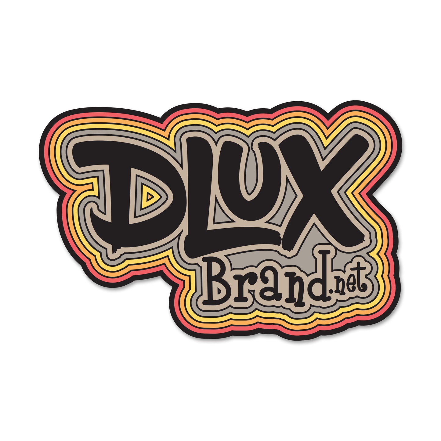 Tan Dlux Sticker Pack