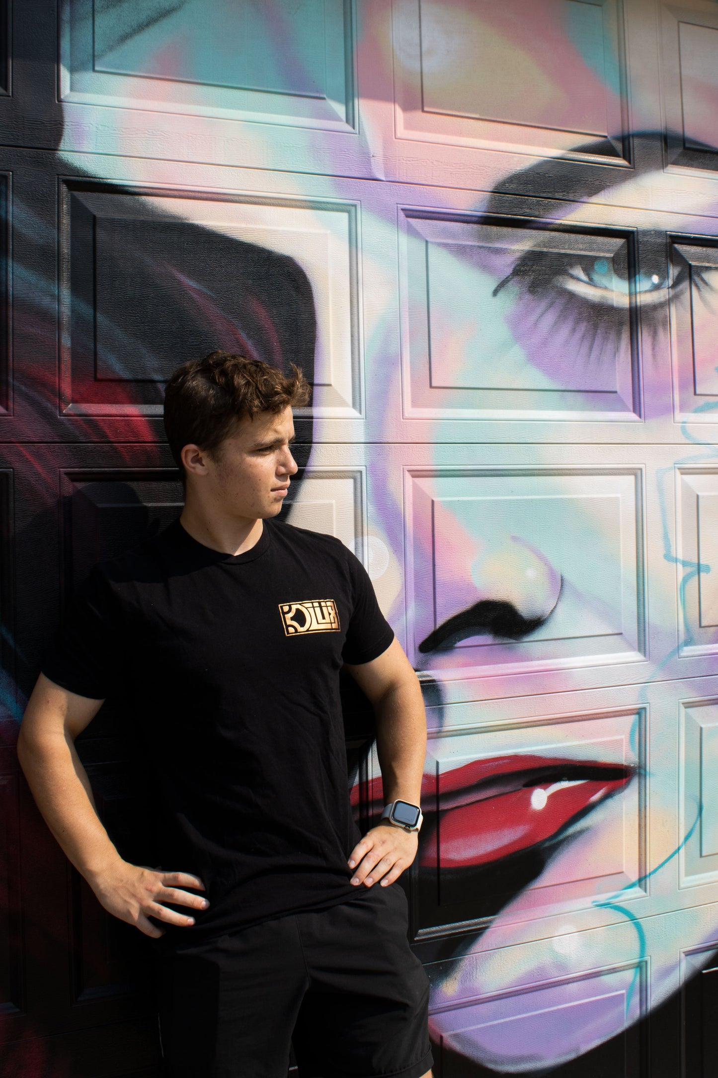 Copper Dlux Black Tee