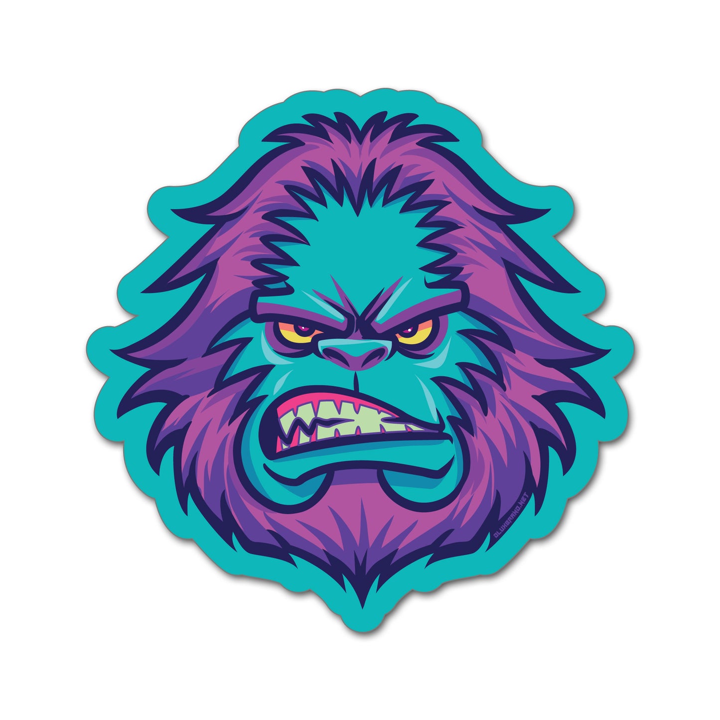 Cyber Squatch Sticker Pack