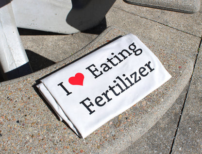 I Heart Eating Fertilizer Cream Tee