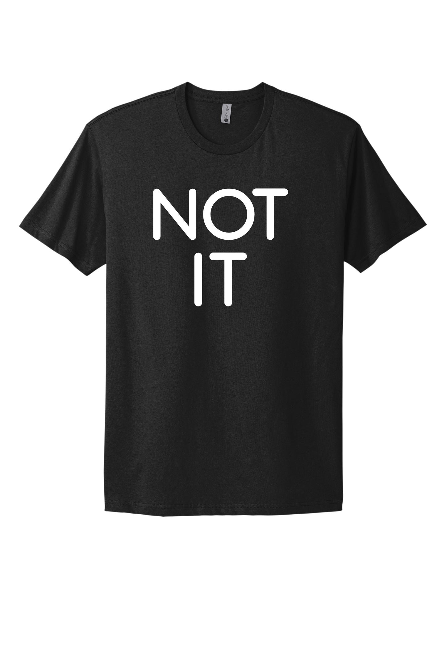 Not It Black Tee